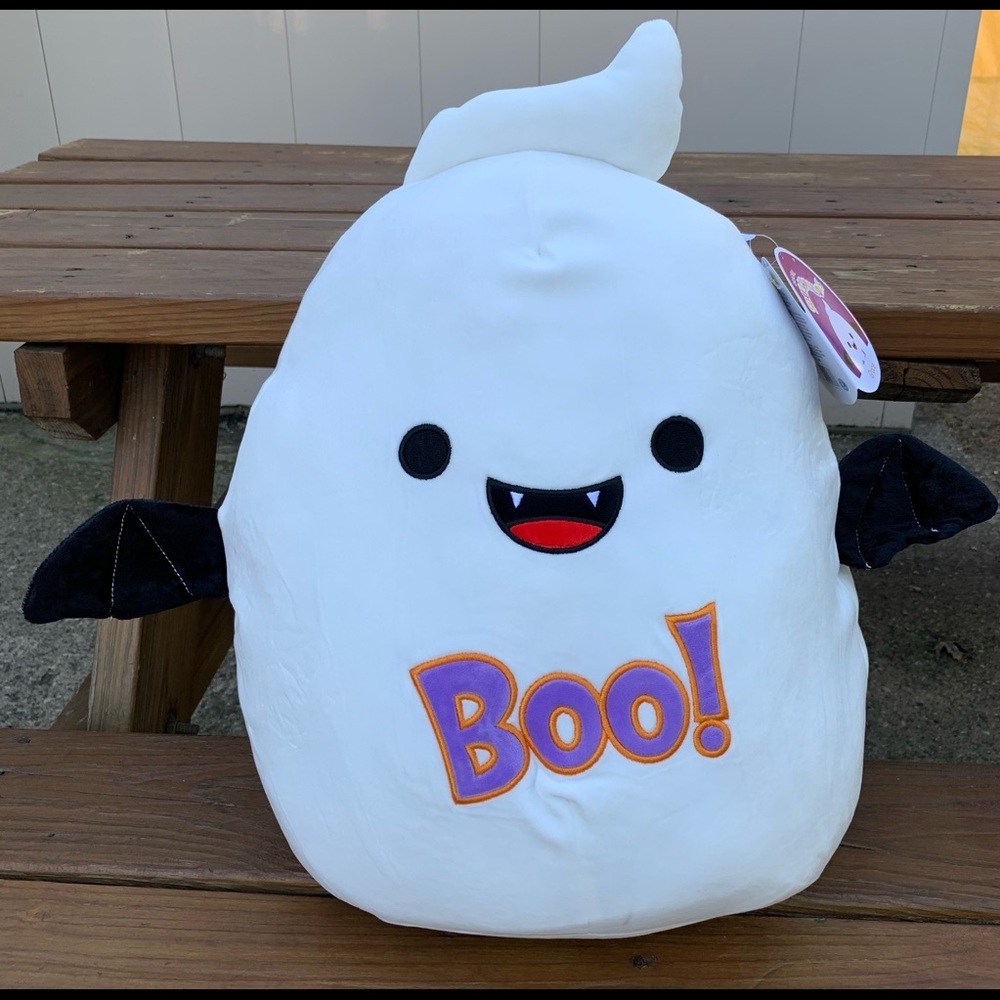 Squishmallows Grace the Ghost 18" Stuffed Animal. Halloween 2021 NWT.